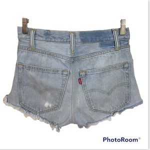 Levi’s Button-fly Jean Shorts Size 25